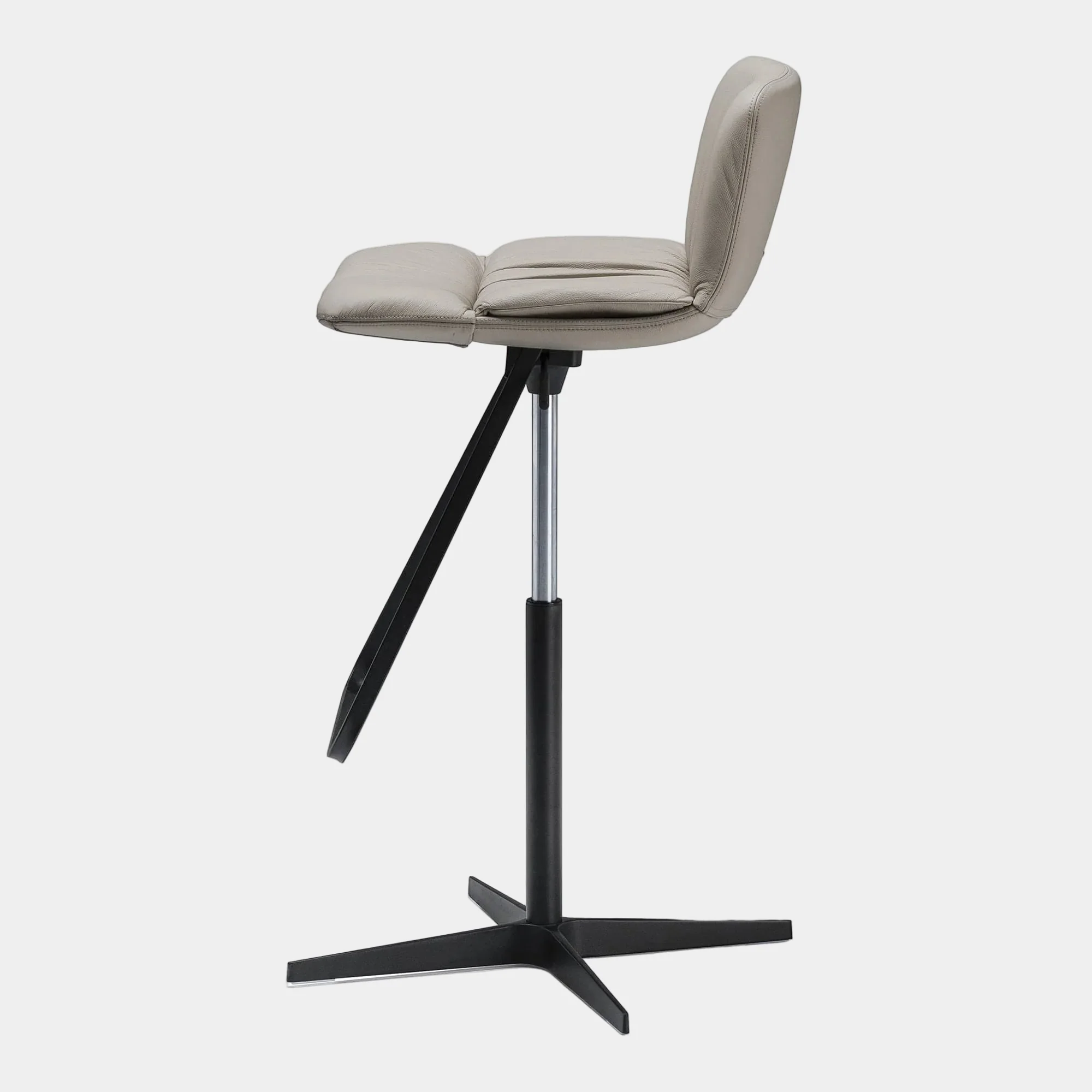 Cattelan Italia Axel X - Swivel Bar Stool, Synthetic Leather - Image 5