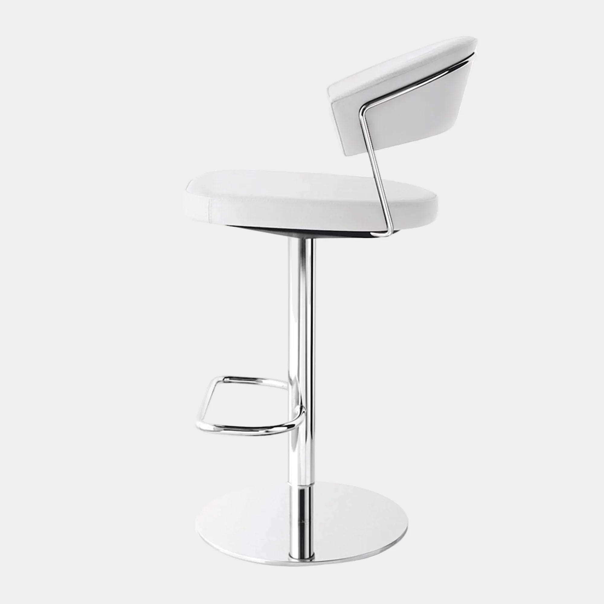 Calligaris New York - Adjustable Bar Stool, Leather - Image 5