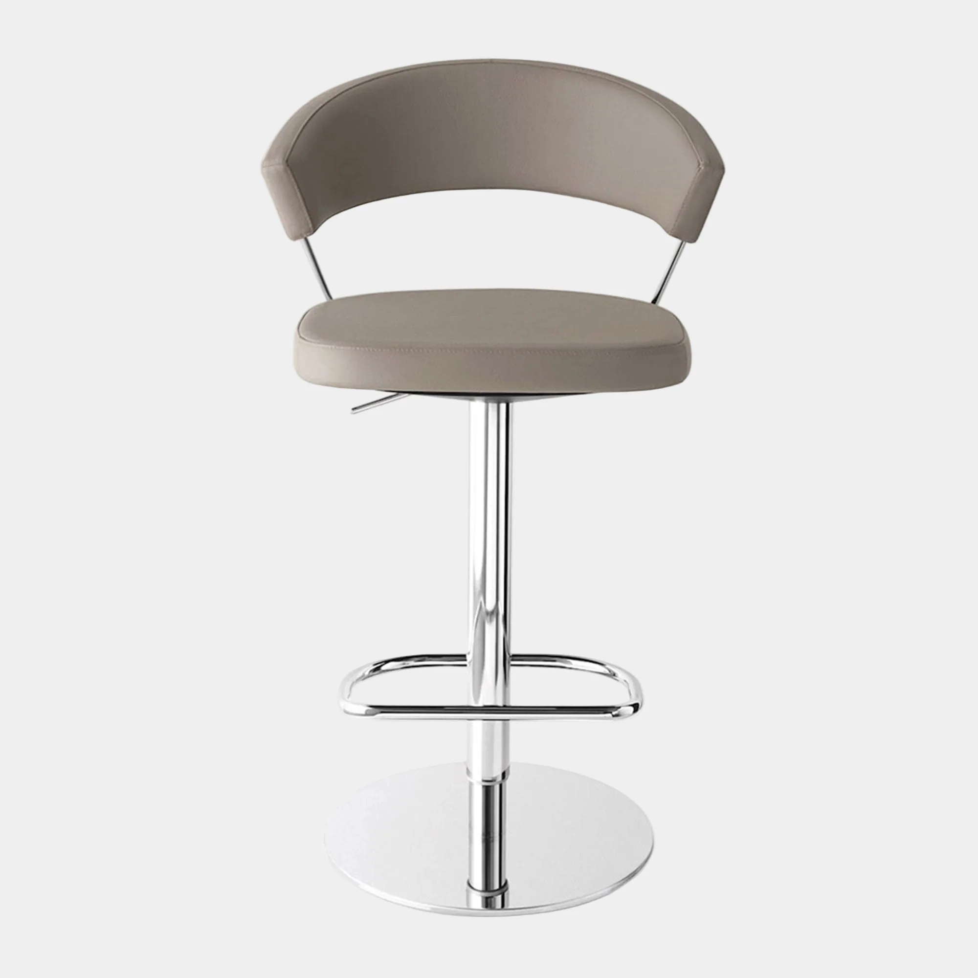Calligaris New York - Adjustable Bar Stool, Leather - Image 8
