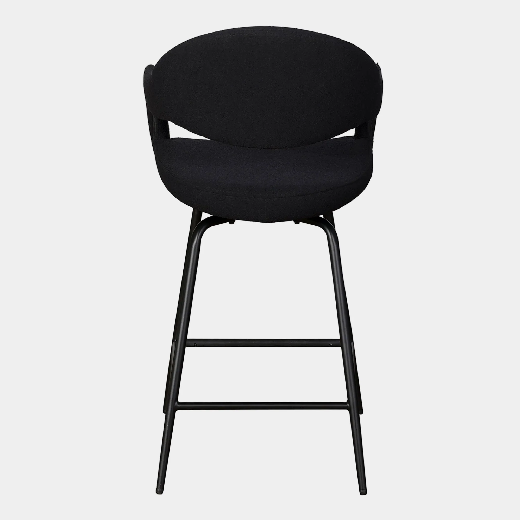 Copenhagen - Swivel Bar Stool, Fabric - Image 4