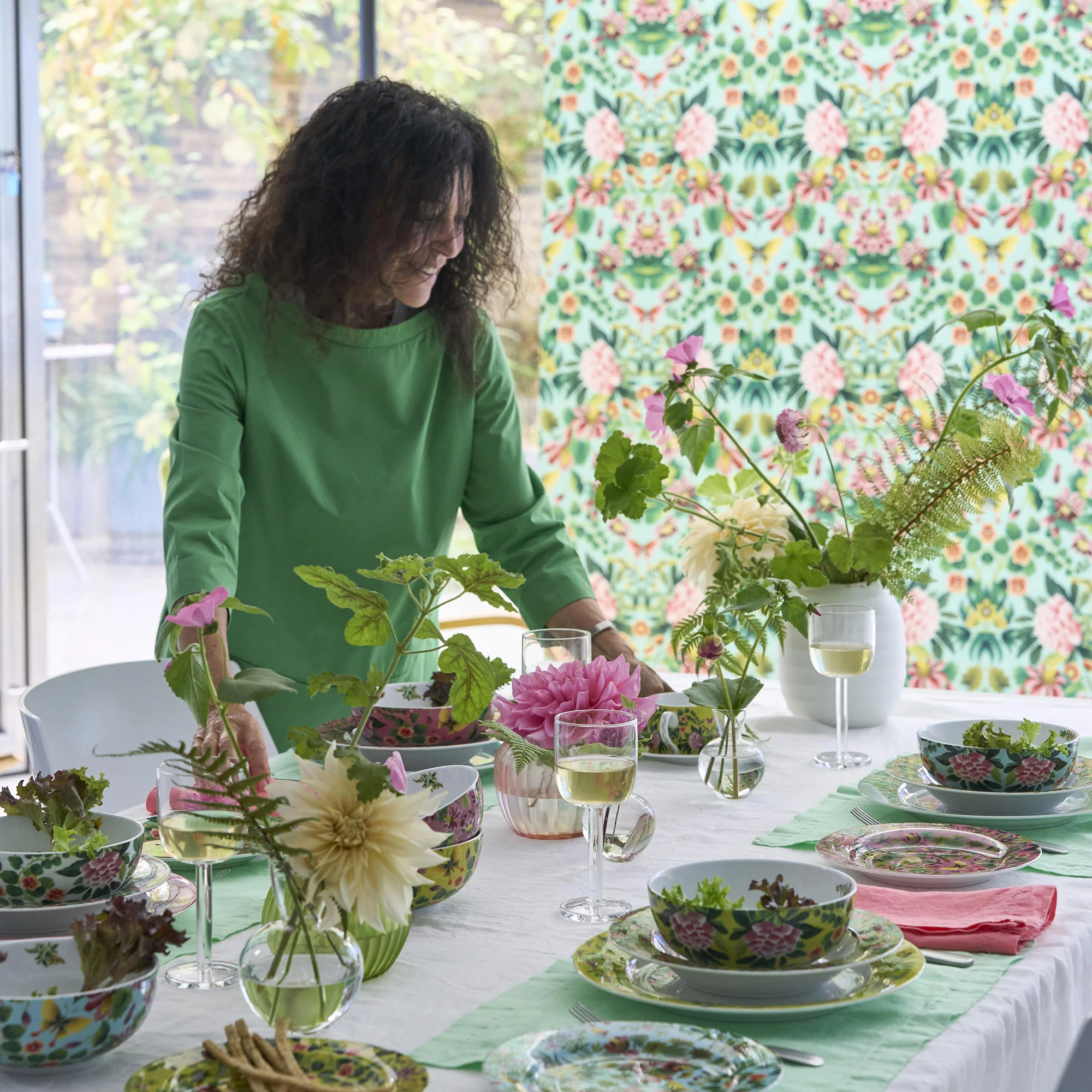 Designers Guild - Ikebana Tea Cup & Saucer, Set of 2 - Image 3