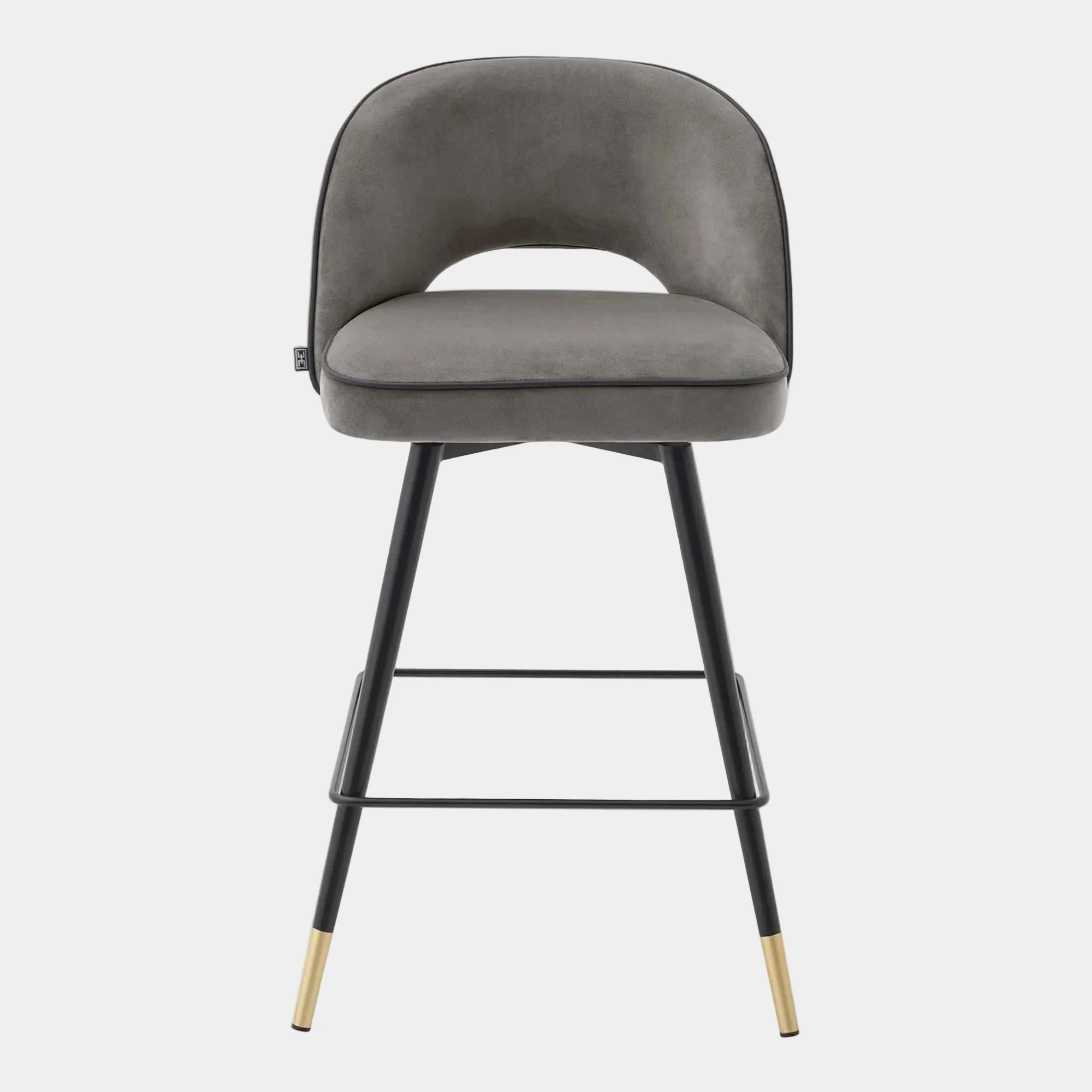 Eichholtz Cliff - Swivel Bar Stools Set Of 2, Fabric - Image 16