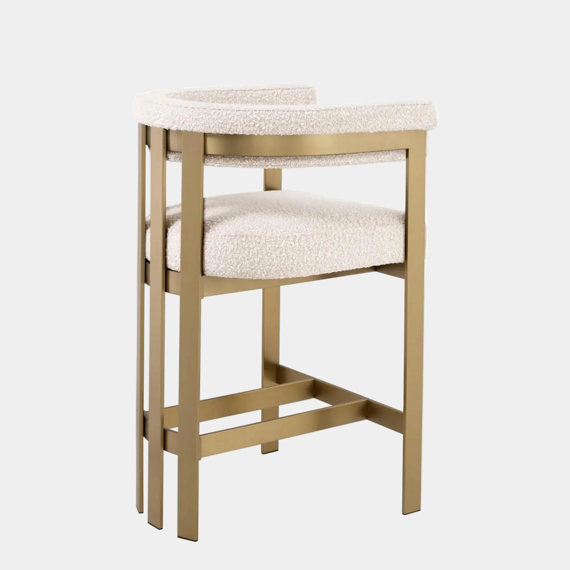 Eichholtz Clubhouse - Bar Stool, Fabric - Image 4