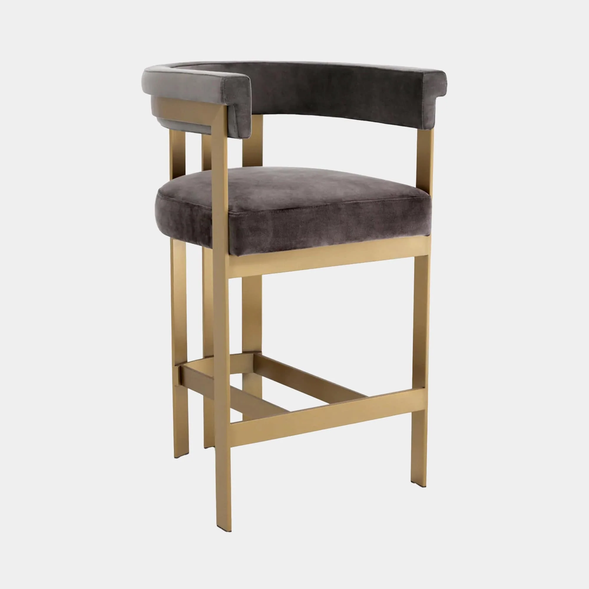 Eichholtz Clubhouse - Bar Stool, Fabric - Image 6