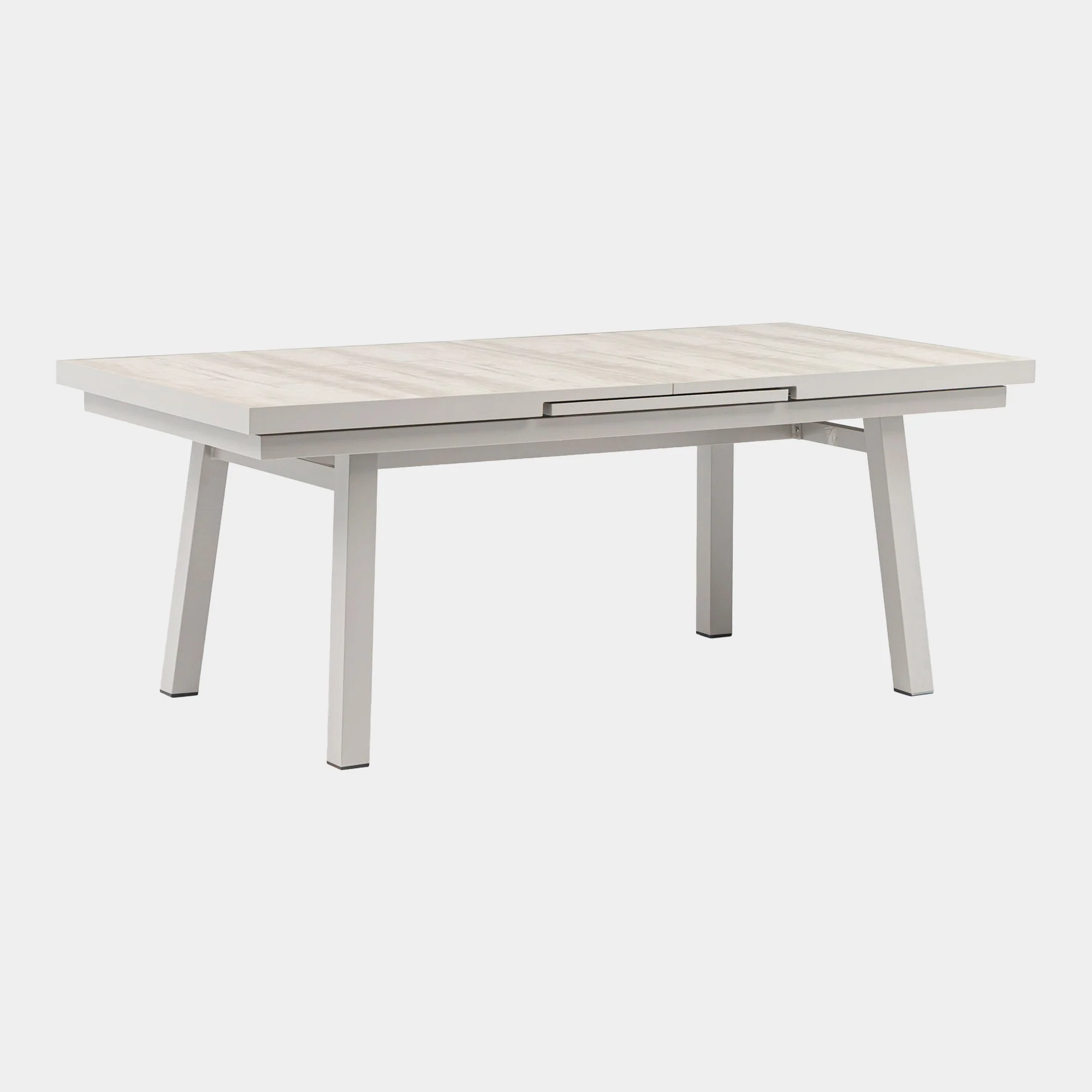 Grenada - 6 Reclining Seat Garden Dining Set With Extending Table, Aluminium - Image 4