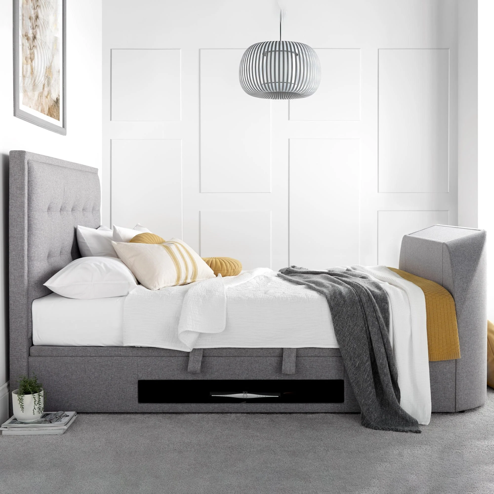 Heidi - TV Bed, Ottoman Bed Frame - Image 7