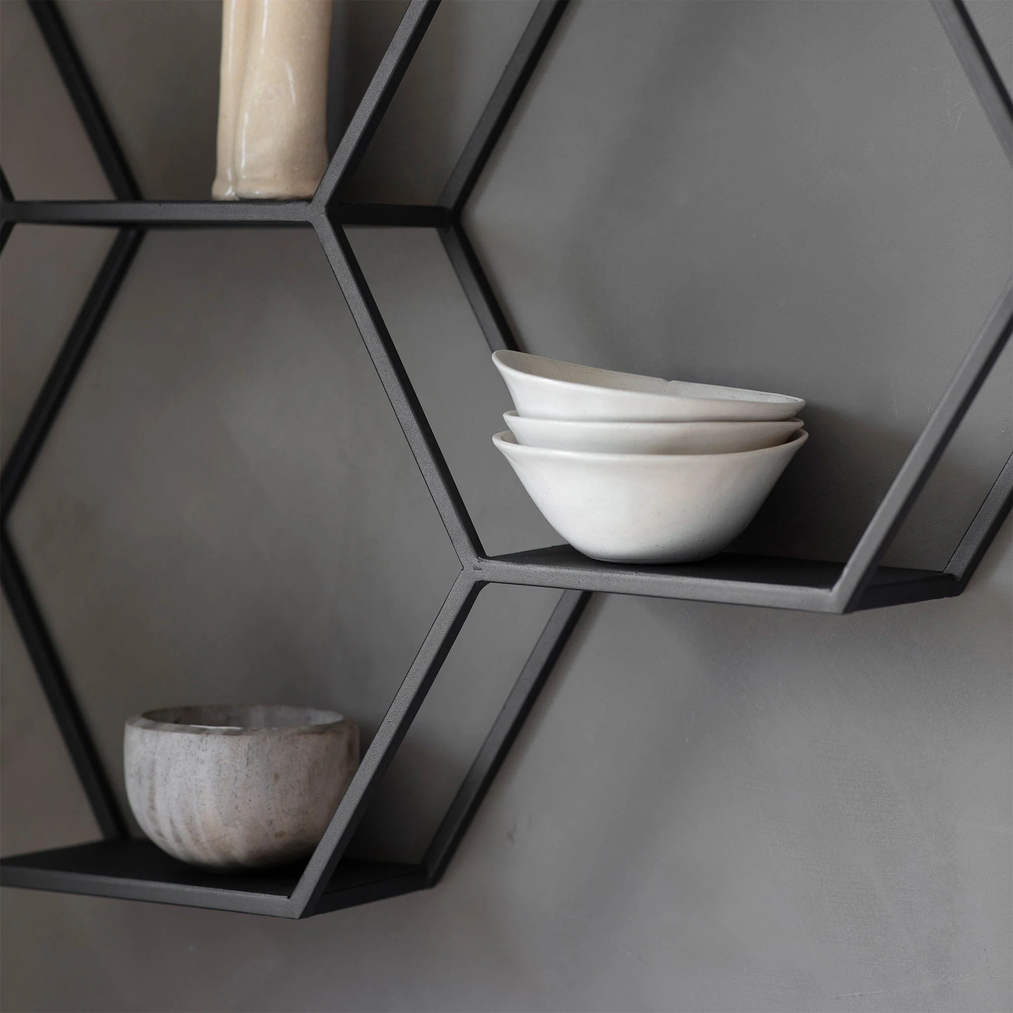 Heston - Metal Wall Storage Unit - Image 3