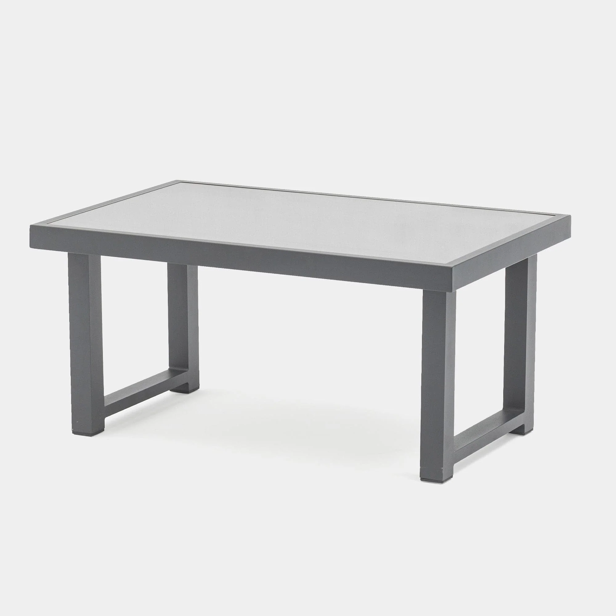 Key Largo - 2 Seat Garden Sofa Set & Coffee Table, Aluminium & Rattan - Image 4