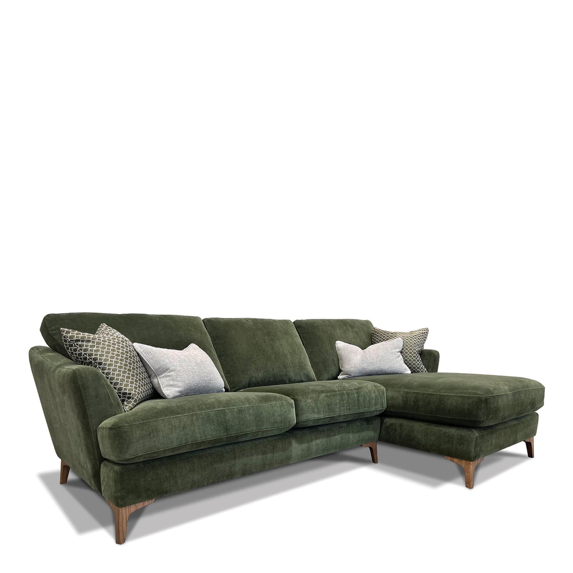 Mason - Small RHF Chaise Sofa, Fabric - Image 3