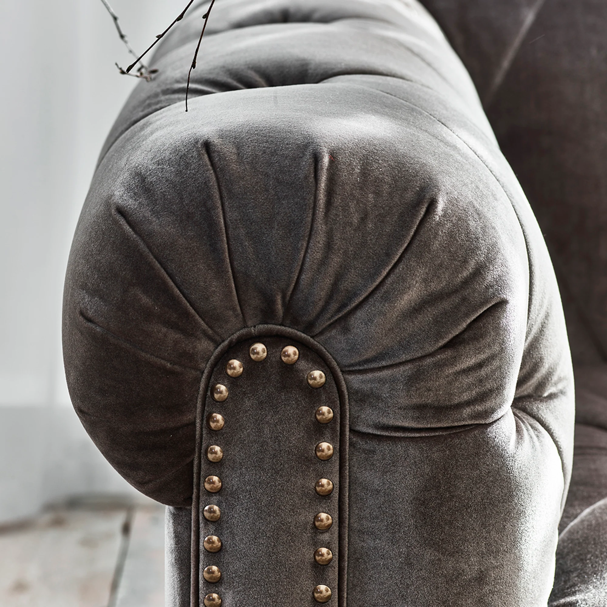 Roosevelt - 4 Seat Deep Sofa, Fabric - Image 3