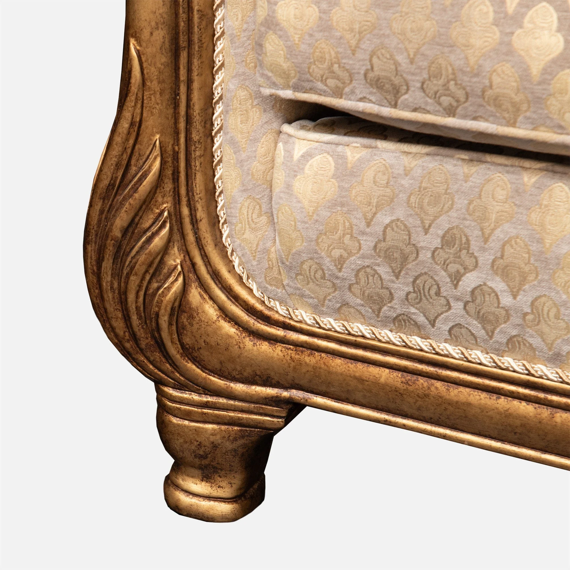 Santa Barbara - 3.5 Seat Standard Back Sofa, Fabric - Image 4