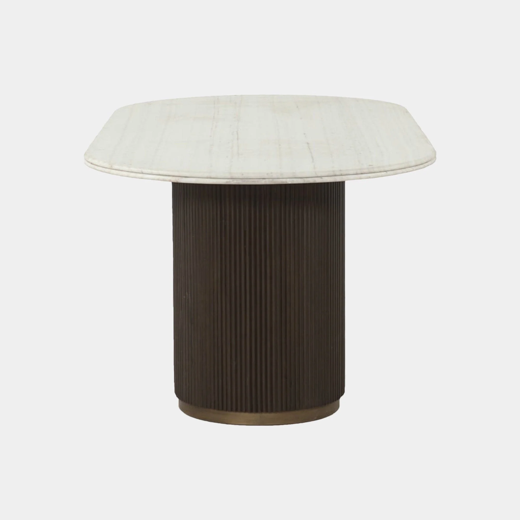 Seabrook - Marble Oval Dining Table - Image 4