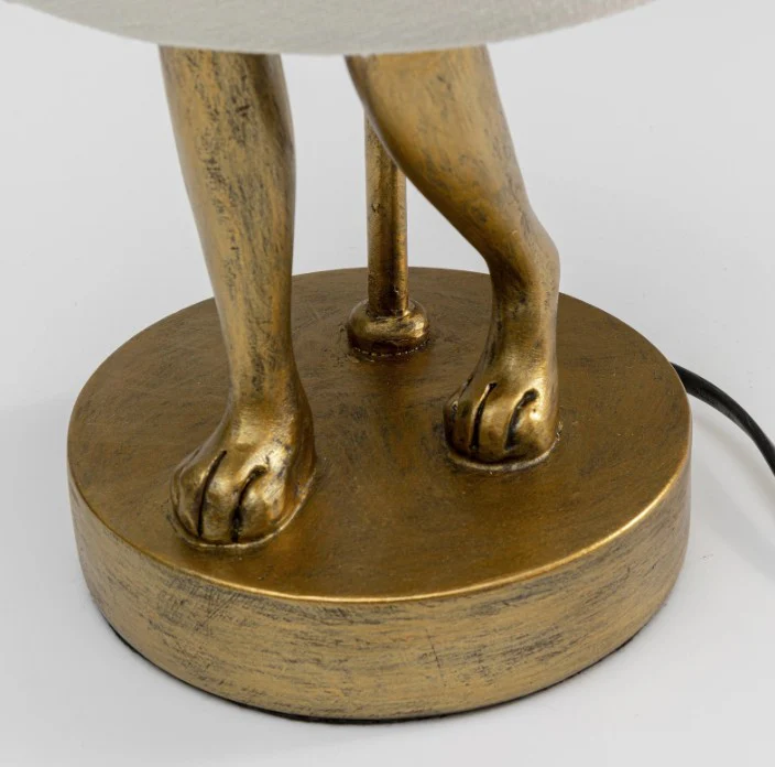 Shy Bunny - Gold Table Lamp - Image 4