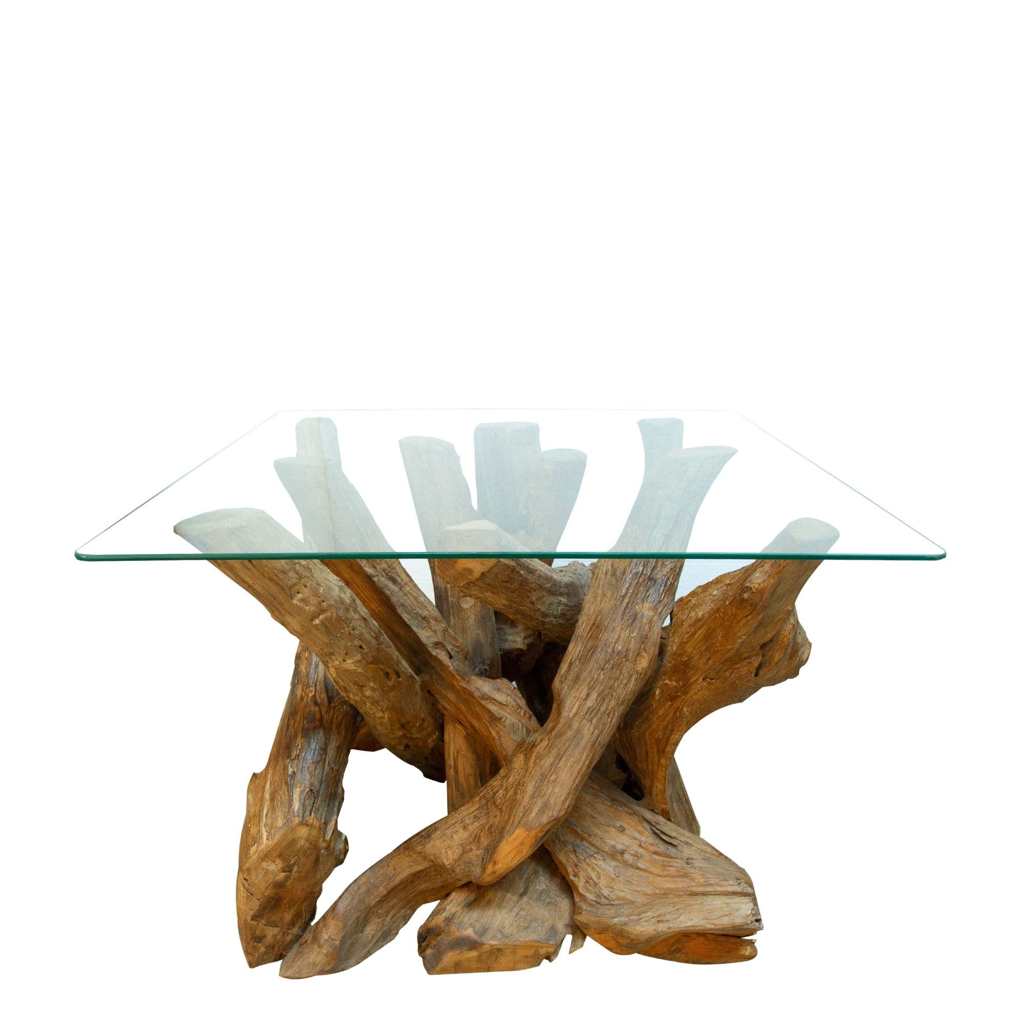 Twiggy - Glass Coffee Table, Square - Image 4